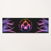 七大罪ヨガマット紫 ヨガマット (正面(横))