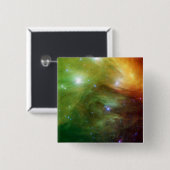 七姉妹、別名プレアデス 缶バッジ (正面&裏面)