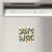 七宝焼アート クリスマス ライトとホーリー マグネット (インサイチュ (食洗機))