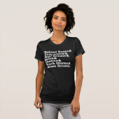 七層ディップの七つの材料 Tシャツ (正面フル)