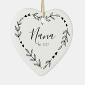 七年祭。クリスマスセラミックオーナメント セラミックオーナメント (右)