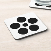 七日市星梅鉢 コースター (左側)