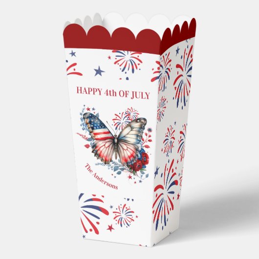 七月四日の愛護花火の苗字 フェイバーボックス (正面)