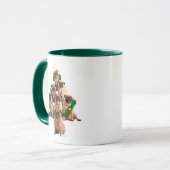 七枚のパグ マグカップ (正面左)