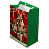 七枚のパグ ミディアムペーパーバッグ (正面アングル)