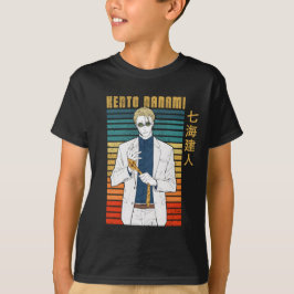 七海建人ヴィンテージリトロサンセットアニメTシャツ Tシャツ