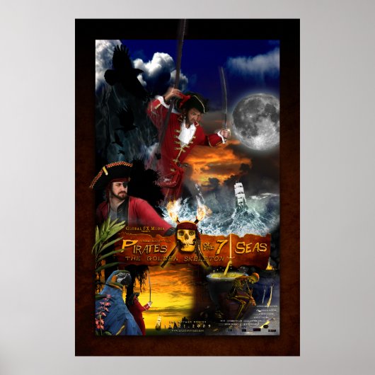 七海海賊 ポスター (正面)