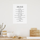 七生命の規やる気を起こさせる則 ポスター (キッチン)