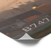 七百四十七エアライナー ポスター (角)