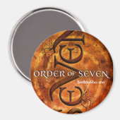 七磁石の順序 マグネット (正面/裏面)