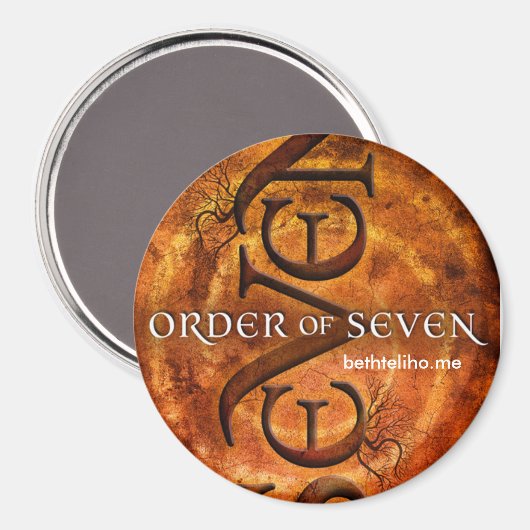 七磁石の順序 マグネット (正面/裏面)