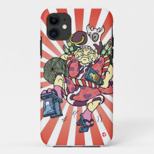 七福神スキップ大黒大黒 iPhone 11 ケース