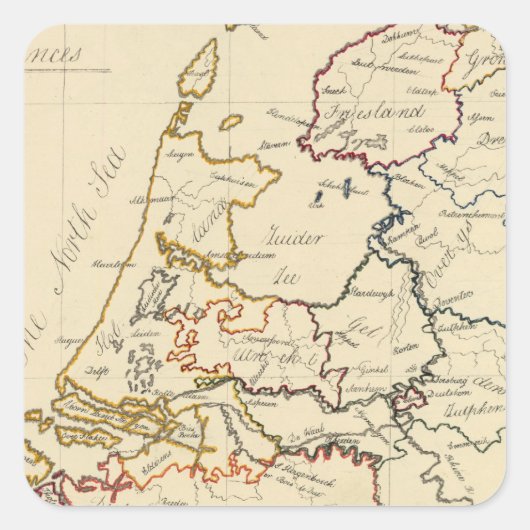 七統一された州2 スクエアシール (正面)