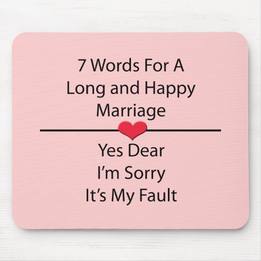 七言長幸 マウスパッド (正面)