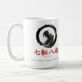 七転び八起き 禅 空手 コーヒーマグカップ