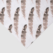 七面パターン（の模様が）ある鳥 |感謝祭のテーマ 薄葉紙 (詳細)