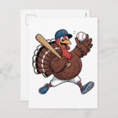 七面球技野球 シーズンポストカード (正面/裏面)