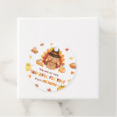 七面鳥かぼちゃの秋の感謝祭 フェイバータグ (インサイチュ)