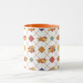 七面鳥かぼちゃ感謝祭マグカップ マグカップ (中央)