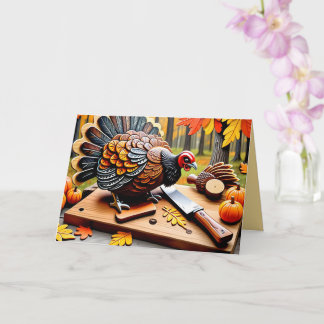 七面鳥でない者は第一に感謝せよ カード