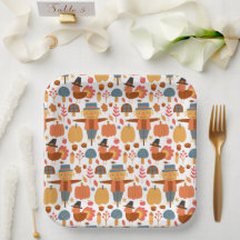 七面鳥とかかし感謝祭パターン