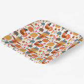 七面鳥とかかし感謝祭パターン ペーパープレート (傾斜あり)