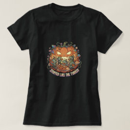 七面鳥のように腹いっぱい Tシャツ