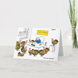 七面鳥のクリスマスカード シーズンカード