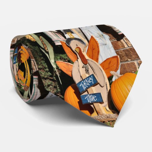 七面鳥のタイマー ネクタイ (ロール)