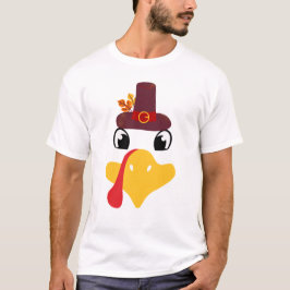 七面鳥のモー感謝祭 Tシャツ