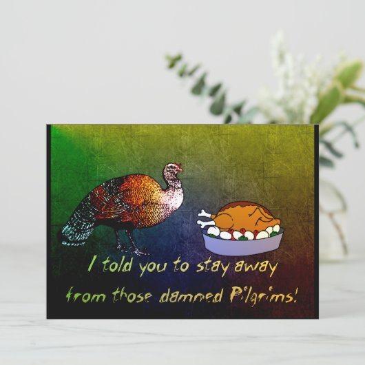 七面鳥の哀歌 招待状 (スタンド正面)