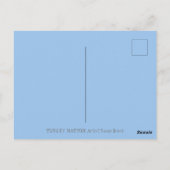 七面鳥の国アメリカ感謝政治おもしろい ポストカード (裏面)