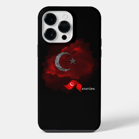 七面鳥の国旗 iPhoneケース (裏面)