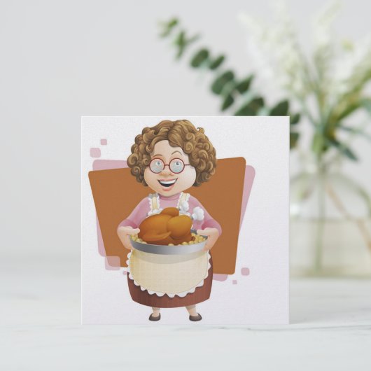 七面鳥の夕食会 招待状 (スタンド正面)