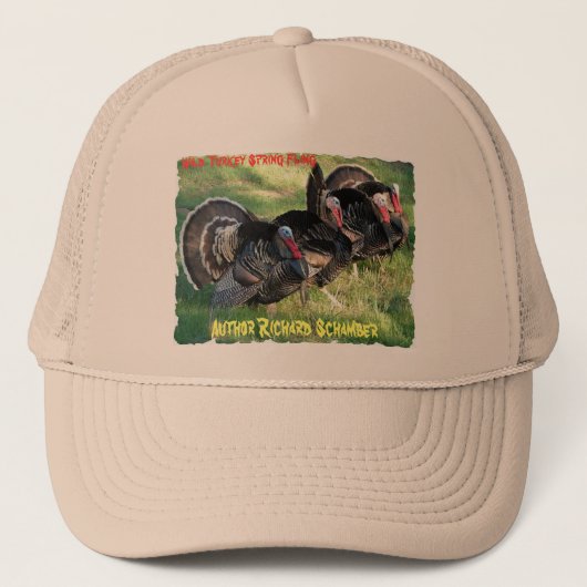 七面鳥の帽子、作家リチャードSchamber、七面鳥… キャップ (正面)