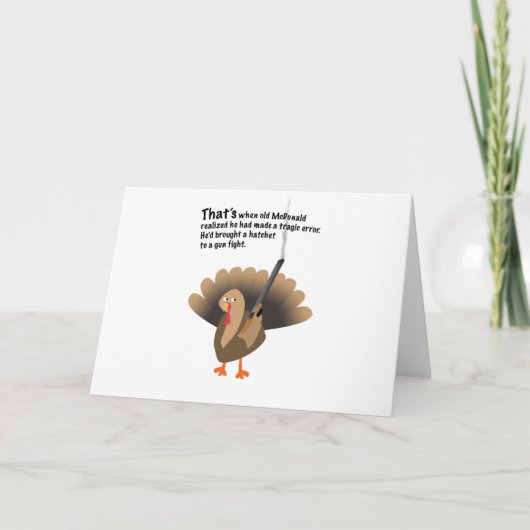 七面鳥の復讐 シーズンカード (正面)