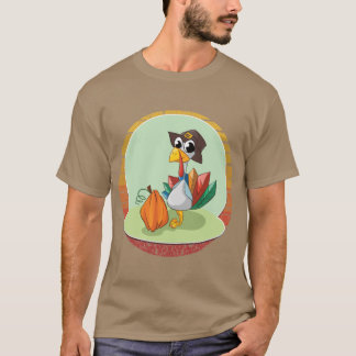 七面鳥の感謝祭ギフト Tシャツ