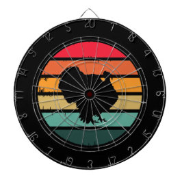 七面鳥の感謝祭動揺してヴィンテージ ダーツボード