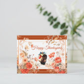 七面鳥の感謝祭 シーズンポストカード (スタンド正面)