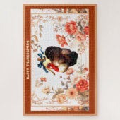 七面鳥の感謝祭 ジグソーパズル (縦)