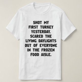 七面鳥の撮影。フォトグラファーおもしろいのジョークTシャツ Tシャツ
