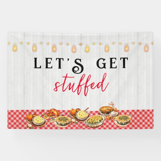 七面鳥の日の友情と感謝祭ディナー 横断幕 (横)