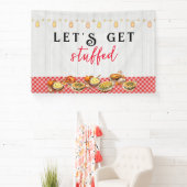 七面鳥の日の友情と感謝祭ディナー 横断幕 (インサイチュ)