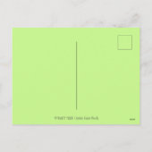 七面鳥の木、感謝祭のゴブおもしろいブリの鶏 シーズンポストカード (裏面)