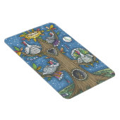 七面鳥の木、感謝祭のゴブレおもしろいーの磁石 マグネット (右側)