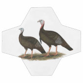 七面鳥の東ワイルドペア サッカーボール (フラット)