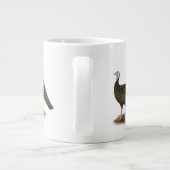 七面鳥の東ワイルドペア ジャンボコーヒーマグカップ (裏面)