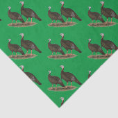 七面鳥の東ワイルドペア 薄葉紙 (詳細)