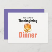 七面鳥の焼き鳥、感謝祭の食事 ポストカード (正面/裏面)