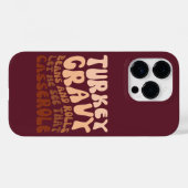 七面鳥の肉汁とユーモア転がの感謝祭 Case-Mate iPhoneケース (裏面 (横))